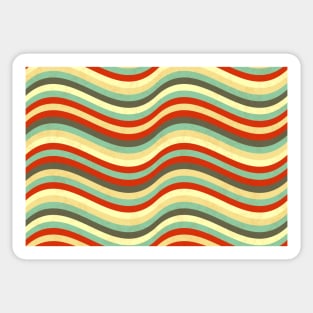 Unique Retro Pattern Sticker